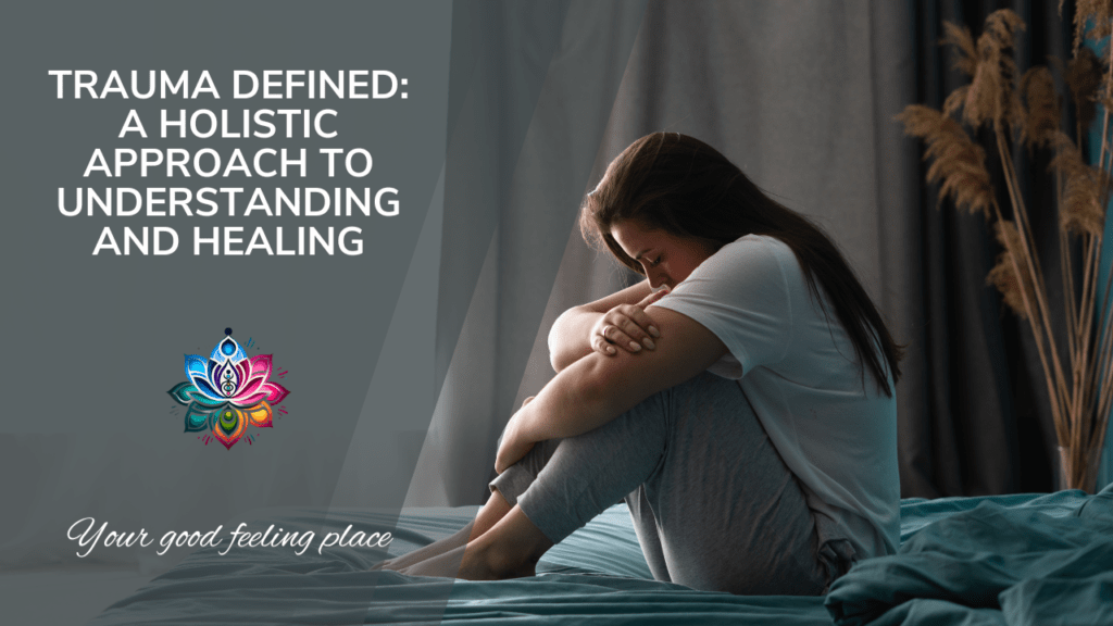 Girl sitting on the bed sad